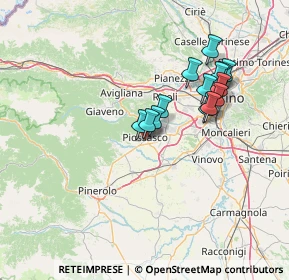 Mappa Via del Pellerino, 10045 Piossasco TO, Italia (12.25714)