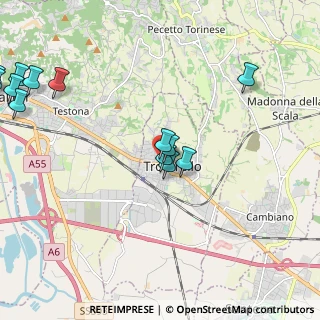Mappa Viale della Resistenza, 10028 Trofarello TO, Italia (2.65538)