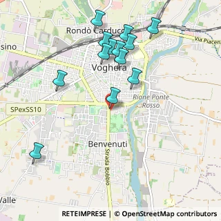 Mappa Viale della Repubblica, 27058 Voghera PV, Italia (1.06615)