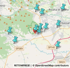 Mappa Via del Convento Vecchio, 10045 Piossasco TO, Italia (3.94364)