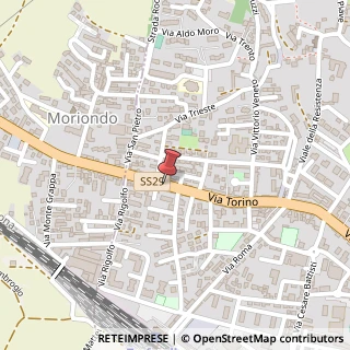 Mappa Via Torino, 24/A, 10028 Trofarello, Torino (Piemonte)