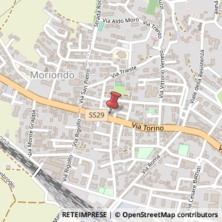 Mappa Via Torino, 21, 10028 Trofarello, Torino (Piemonte)