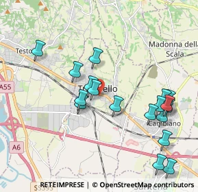 Mappa Via Pietro Nenni, 10028 Trofarello TO, Italia (2.135)