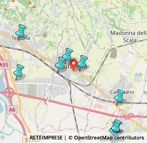 Mappa Via Pietro Nenni, 10028 Trofarello TO, Italia (2.99)