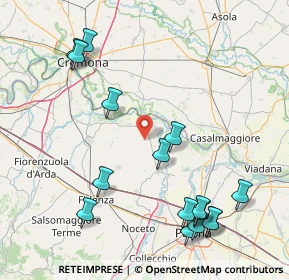 Mappa Strada Canaletto, 43010 Roccabianca PR, Italia (19.81125)