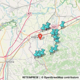 Mappa Strada Castellina, 27058 Voghera PV, Italia (6.80308)