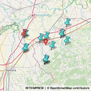 Mappa Strada Castellina, 27058 Voghera PV, Italia (6.74643)