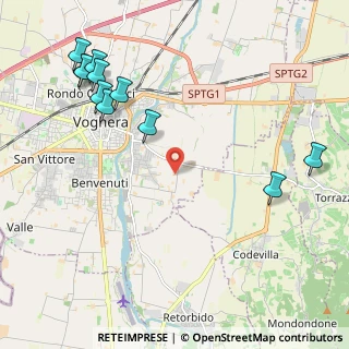 Mappa Strada Castellina, 27058 Voghera PV, Italia (2.67727)