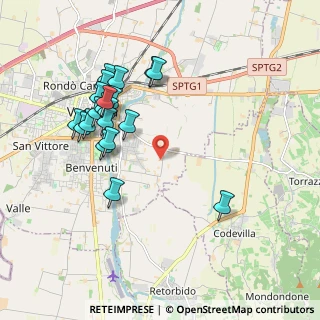 Mappa Strada Castellina, 27058 Voghera PV, Italia (1.962)