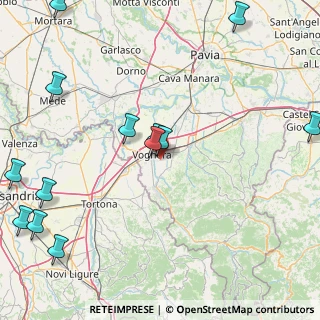 Mappa Strada Castellina, 27058 Voghera PV, Italia (23.38615)