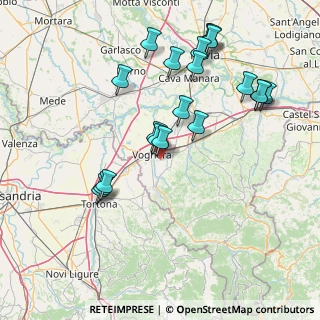 Mappa Strada Castellina, 27058 Voghera PV, Italia (16.539)