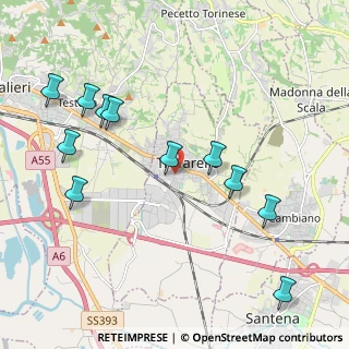 Mappa Piazza Generale Sussio, 10028 Trofarello TO, Italia (2.3)