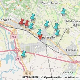 Mappa Via Giuseppe Garibaldi, 10028 Trofarello TO, Italia (1.83273)