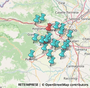 Mappa Via XXV Aprile, 10045 Piossasco TO, Italia (10.337)