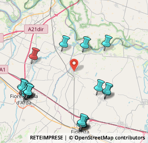 Mappa Via Ottorino Respighi, 43011 Busseto PR, Italia (10.563)