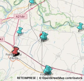 Mappa Via Ottorino Respighi, 43011 Busseto PR, Italia (10.582)