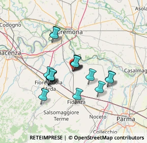 Mappa Via Ottorino Respighi, 43011 Busseto PR, Italia (10.64353)