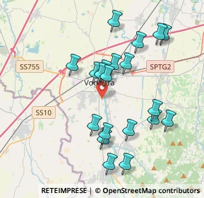 Mappa Via Emilio Sturla, 27058 Voghera PV, Italia (3.6605)