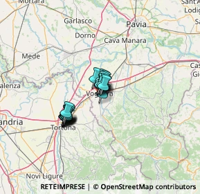 Mappa Via Emilio Sturla, 27058 Voghera PV, Italia (8.0215)