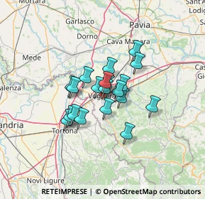 Mappa Via Emilio Sturla, 27058 Voghera PV, Italia (8.541)