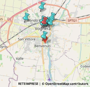 Mappa Via Emilio Sturla, 27058 Voghera PV, Italia (1.59364)