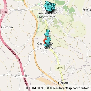 Mappa Castelletto Monferrato, 15040 Castelletto Monferrato AL, Italia (1.2205)