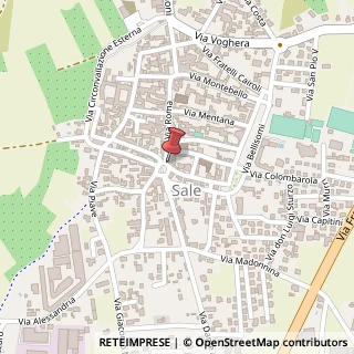 Mappa Piazza Giuseppe Garibaldi, 2, 15045 Sale, Alessandria (Piemonte)