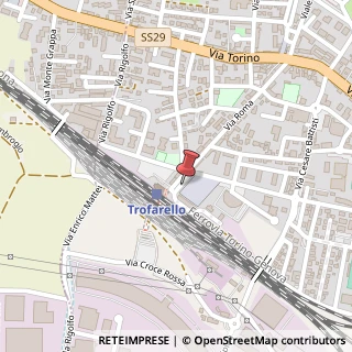 Mappa Via Roma, 46, 10028 Trofarello, Torino (Piemonte)