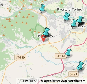 Mappa Via Paperia, 10045 Piossasco TO, Italia (5.51882)