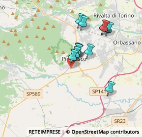 Mappa Via Paperia, 10045 Piossasco TO, Italia (2.95917)