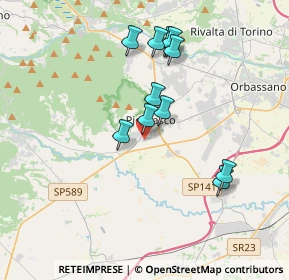 Mappa Via Paperia, 10045 Piossasco TO, Italia (3.32182)