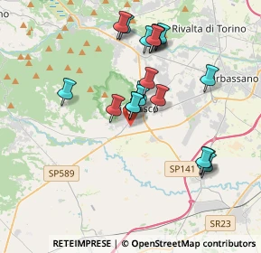Mappa Via Paperia, 10045 Piossasco TO, Italia (3.42632)