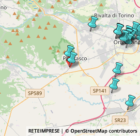 Mappa Via Aleardi, 10045 Piossasco TO, Italia (5.9875)