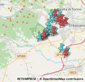 Mappa Via Aleardi, 10045 Piossasco TO, Italia (2.9955)