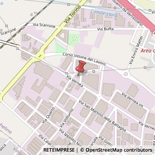 Mappa Via Vernea, 31, 10042 Nichelino, Torino (Piemonte)