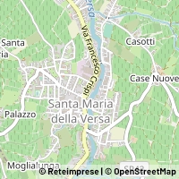 Kaart Santa Maria della Versa