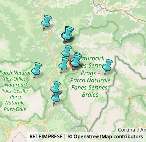 Mappa Spëscia Dessot, 39030 La Valle BZ, Italia (5.03071)