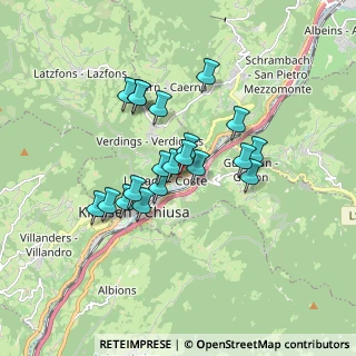 Mappa Leitach Coste, 39043 Chiusa BZ, Italia (1.3275)