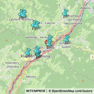 Mappa Leitach Coste, 39043 Chiusa BZ, Italia (1.94231)
