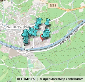 Mappa Industriestraße 21, 39025 Naturno BZ, Italia (0.28182)