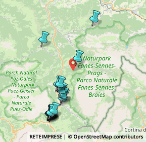 Mappa Unnamed Road, 39030 La Valle BZ, Italia (8.9505)