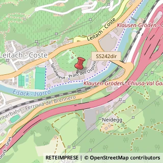 Mappa Via Prato dell'Ospizio, 14, 39043 Chiusa, Bolzano (Trentino-Alto Adige)