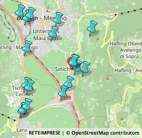 Mappa Via Fabio Filzi, 39012 Merano BZ, Italia (2.23278)