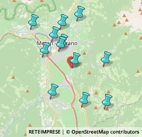 Mappa Via Fabio Filzi, 39012 Merano BZ, Italia (3.6825)