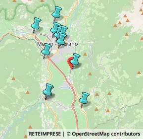 Mappa Via Fabio Filzi, 39012 Merano BZ, Italia (3.595)