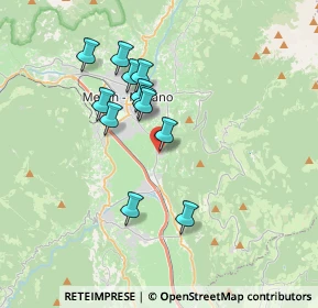 Mappa Via Fabio Filzi, 39012 Merano BZ, Italia (2.97083)