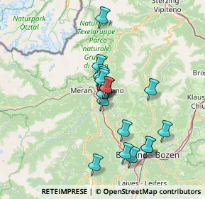 Mappa Via Fabio Filzi, 39012 Merano BZ, Italia (11.77353)