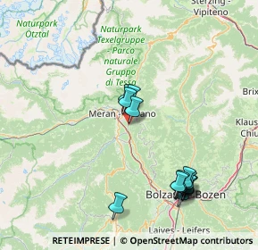 Mappa Via Fabio Filzi, 39012 Merano BZ, Italia (16.31333)