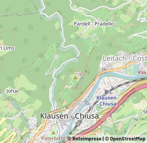 Mappa 39043 Chiusa BZ, Italia (0.35)