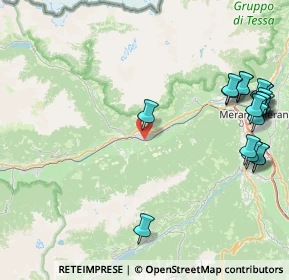 Mappa Via dell'Argine, 39025 Naturno BZ, Italia (10.7695)